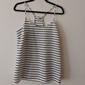 J Crew Striped Tank Top